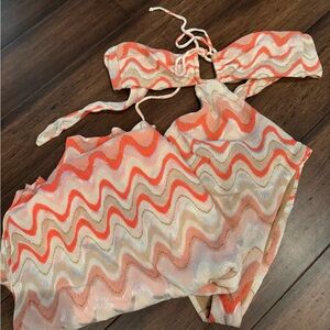 Colorful Zigzag Bikini Set